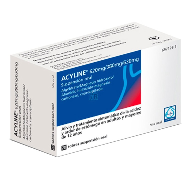 Acyline suspensión oral 20 sobres 10ml